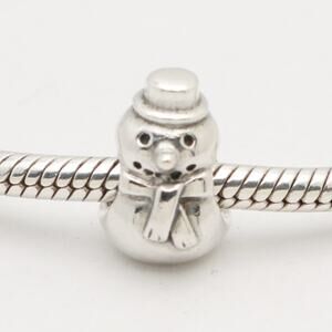 Authentic PANDORA Snowman Charm